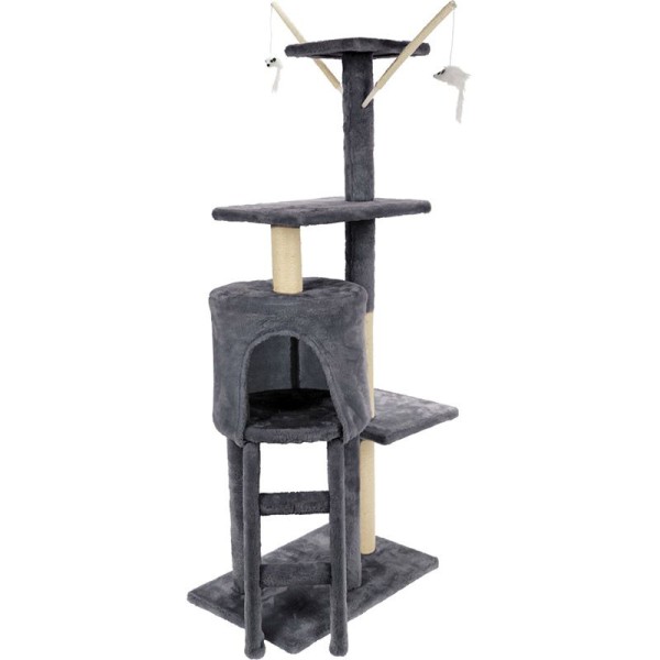 Kattenkrabtoren Grijs