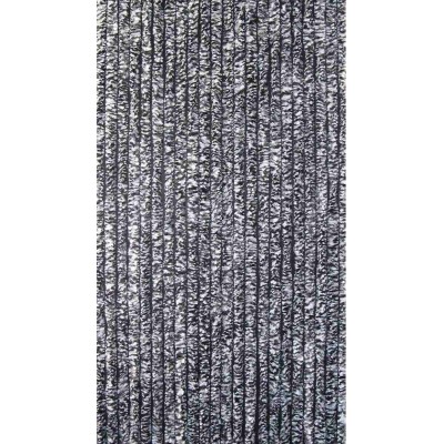 Vliegengordijn - Kattenstaart - 90x200cm - zwart/wit