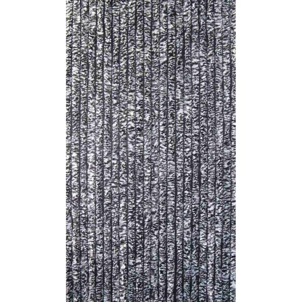 Vliegengordijn - Kattenstaart - 90x200cm - zwart/wit
