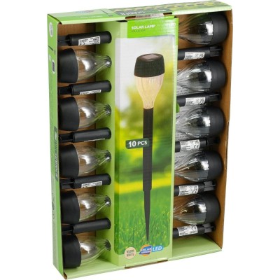 Solar Tuinlamp LED - 10 stuks