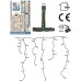 IJspegel verlichting 90 LED's 3 meter warm wit