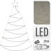 Verlichte Kerstboom - Wanddecoratie - 150cm
