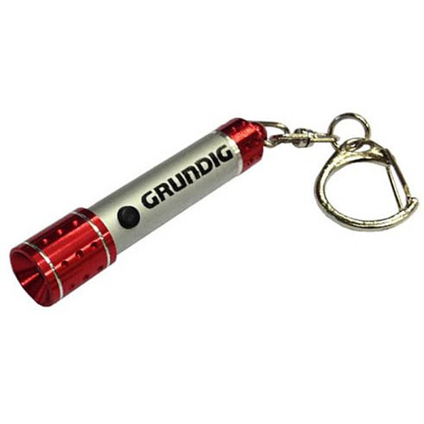 Grundig LED zaklamp met sleutelhanger, 6cm