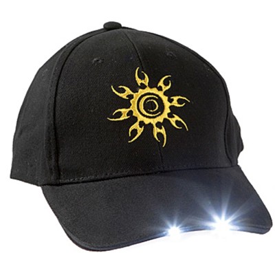 Sportieve pet / cap met 2 LED-lampjes
