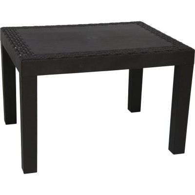 Tuin/balkontafel kunststof antraciet