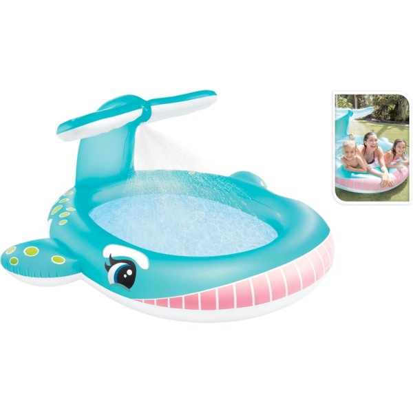 Intex Walvis Zwembad met sproeier