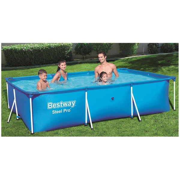 Bestway Familiebad Steel Pro - 300x201x66cm