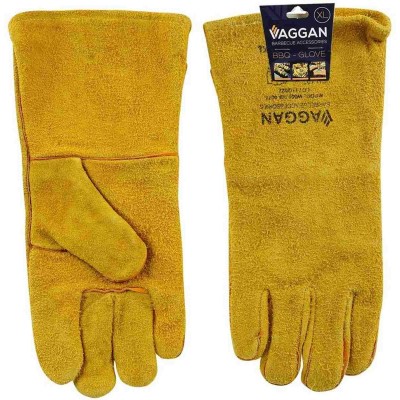 Vaggan BBQ Handschoenen - Leer 