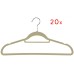 Kledinghanger vilt - set van 20 - beige
