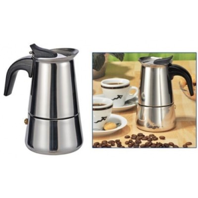 Schitterend RVS design espresso maker 