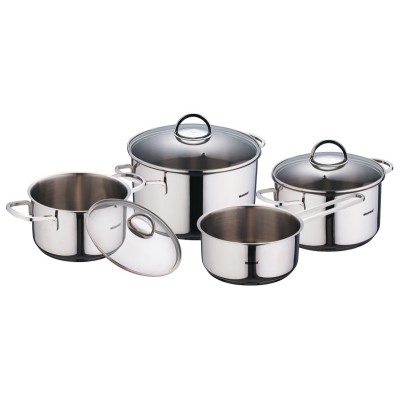 Bergner Roestvrijstalen pannenset (7 dlg)
