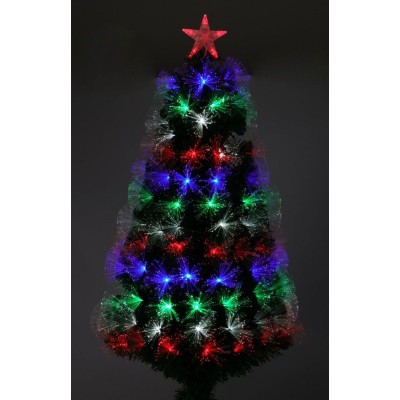 Kerstboom met Verlichting - Fiber Optic - 60 cm - multicolour