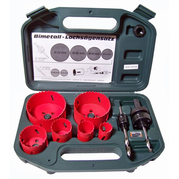 Brüder Mannesmann Gatzagenset (8 delig)