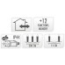 Gordijnverlichting - 240LED - 200x150cm - warm wit