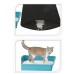 Kattenbakmat - dubbele laag - 90 x 60 cm