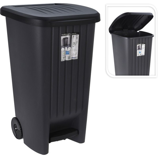 Afvalcontainter - Met Voetpedaal - 100 Liter