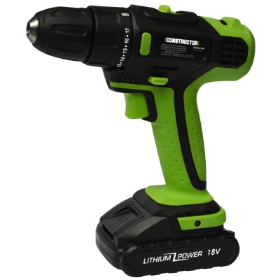 Constructor Accuboormachine - 18V - Li-ion 2000mAh