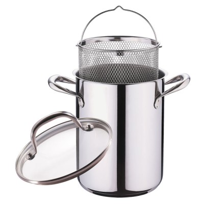 Bergner asperge-/ pastapan met deksel (4,2 l.)