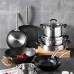 Masterpro Wokpan - Inductie - 28 x 7.2 cm - Foodies Collection