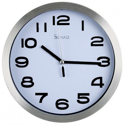 Segnale Wandklok wit 25 cm