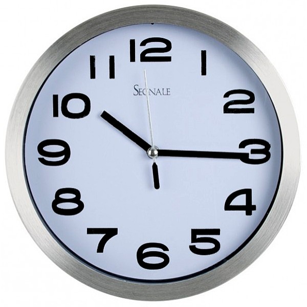 Segnale Wandklok wit 25 cm