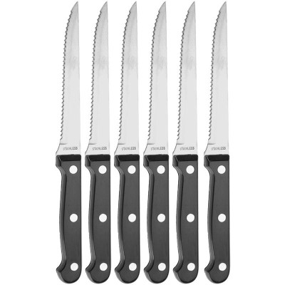 Steakmessenset - 6 delig - 21cm