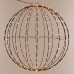 Kerstverlichting - Lichtbol met 320 led - Metaal - 50 cm - met Timer - extra warm wit