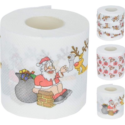 Kerst Toiletpapier - 3 Rollen 