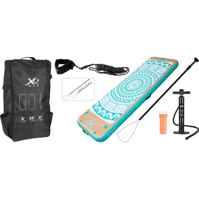 XQ Max Yoga Supboard - opblaasbaar - 245x85x15 cm