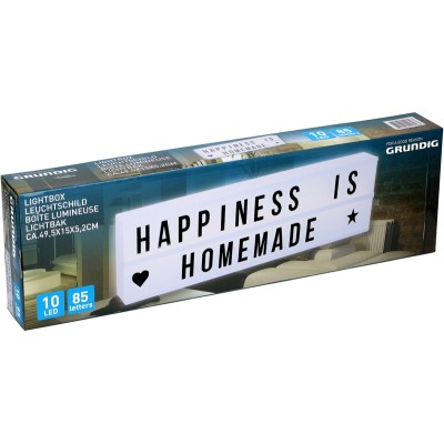 Grundig Lichtbox -  50x15cm - 10LED