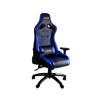 Gaming Chair - Blue Racing - ergonomisch - 360 graden - kantelbaar