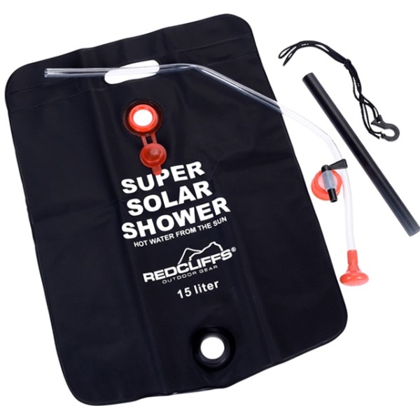 Solar campingdouche - 15 liter