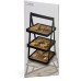 Etagere 3 lagen - bamboe - hoogte 32.5 cm