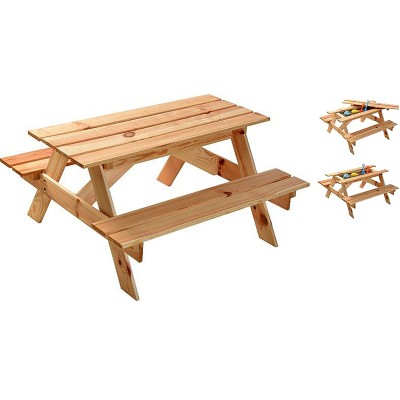 Kinder Picknicktafel - 90x85x46cm