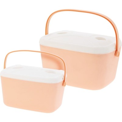 Koelboxen set - Roze - 30 en 15 Liter