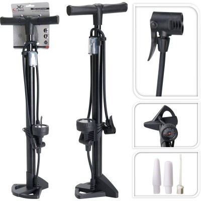 Fietspomp Staand met Manometer