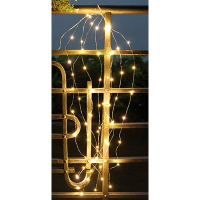 LED draadverlichting, 100 warmwitte LED's