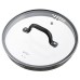 San Ignacio RVS kookpan met glazen deksel, Ø20x8.5cm, 2 liter - serie Vita