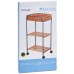 Badkamertrolley bamboe / metaal