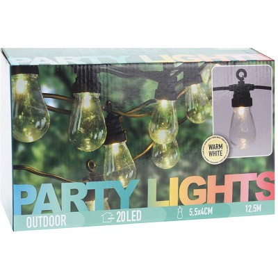 Feestverlichting - 20 lampjes - warm wit - helder