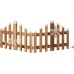Kersthek 76cm - met led verlichting - hout