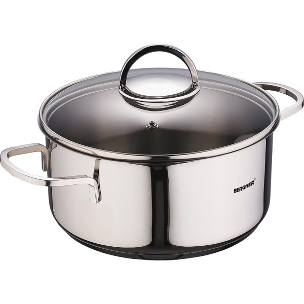 Bergner Classic Kookpan - RVS - Ø26 cm - 7,0L