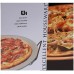 Pizza-baksteen 33cm met metalen houder