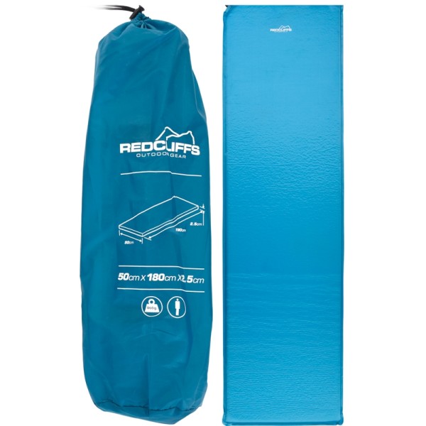 Matras Zelfopblaasbaar - blauw
