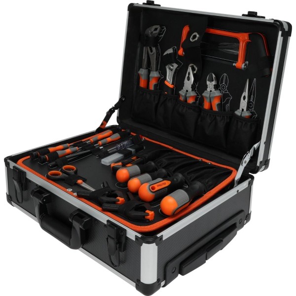 FX Tools 88-delige Gereedschapskoffer - Trolley - de meeste gebruikte Handgereedschappen in 1 set