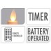 Kaarsverlichting - 20 stuks - draadloos - met afstandsbediening