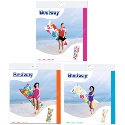 Bestway Luchtbed multicolor 183x69cm