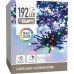 Clusterverlichting 192 led - 1.4m - multicolor - Batterij - Lichtfuncties - Geheugen - Timer