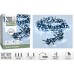 Micro Cluster 200 led - 4m - wit - Batterij - Lichtfuncties - Geheugen - Timer