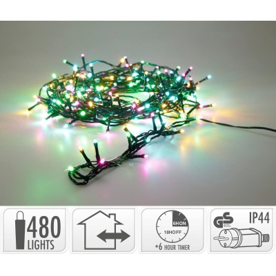LED Verlichting 480 LED - 36 Meter - Kerst - Festival
